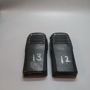 Lot Of 2 Motorola CP200D UHF 16-Channels Two-Way Radio (AAH01QDC9JC2AN) Tested